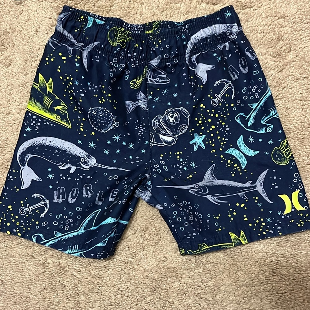 Hurley Navy Fish Shorts